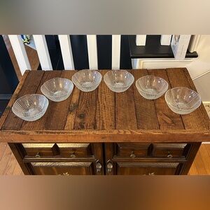 Vintage Libbey Glass Bowl Set (6)